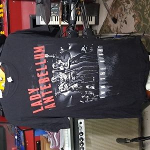 Lady Antebellum Own the Night 2012 Tour Band Tshirt Black Size:M Pre-Loved